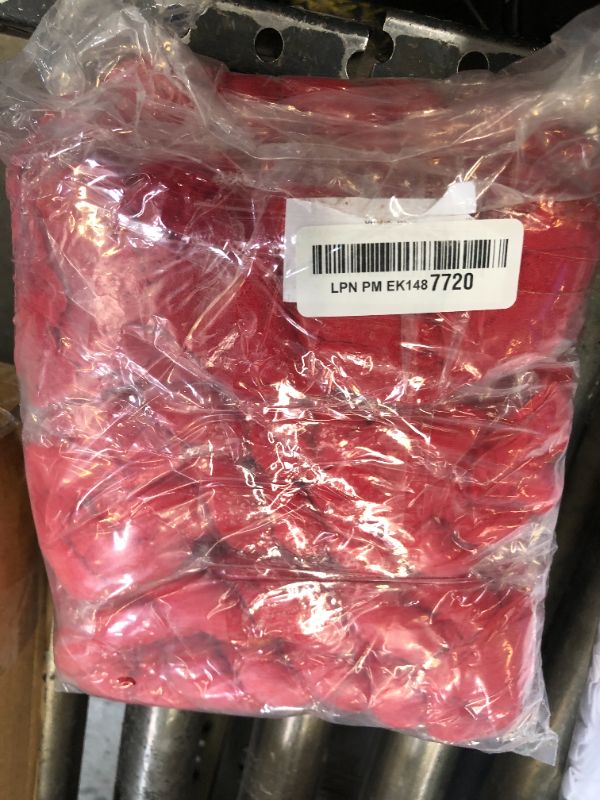 Photo 1 of 10 Pack Red Cheesecloth Table Runner 10FT Boho Gauze Fabric Table Runner Vintage Rustic Sheer Runners for Wedding Party Bridal Baby Shower Long Table Decorations