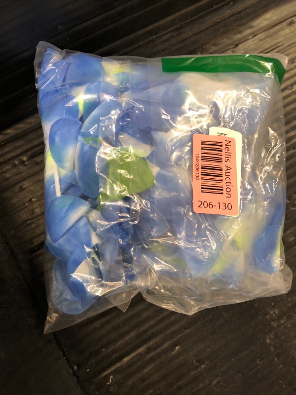 Photo 1 of HOVEOX Graduation Ribbon Lei Graduation Leis Braided Ribbon Lei and Hawaiian Leis for Party (Blue)