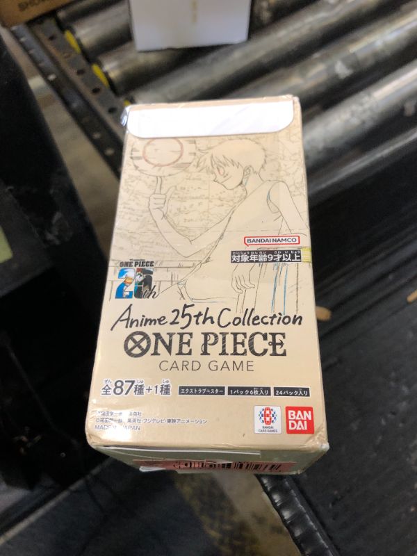 Photo 1 of One Piece Card Game Extra Booster Anime 25th Collection EB-02 Booster Box - 24 Packs (Japanese)