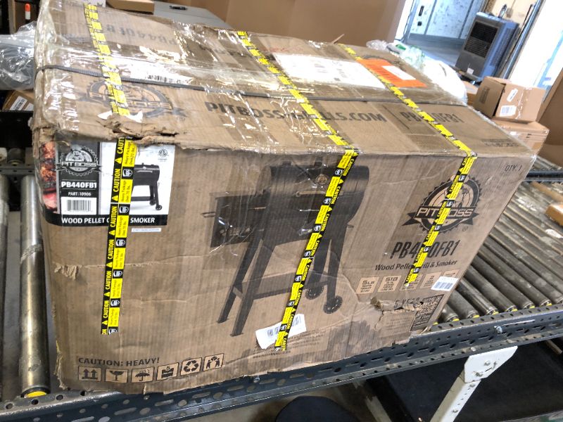 Photo 1 of Pit Boss PB440FB1 Pellet Grill, 482 Square Inches, Black