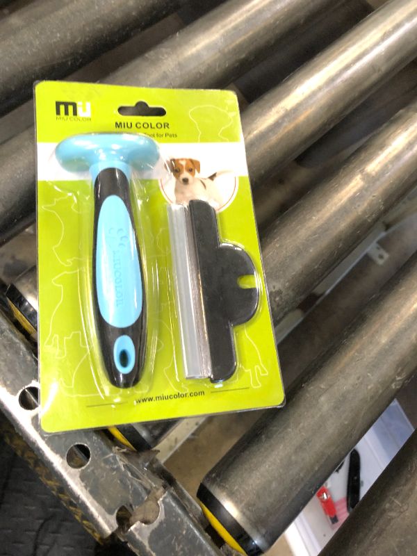 Photo 1 of MIU COLOR Pet Grooming Brush, Deshedding Tool for Dogs & Cats, Effectively Reduces Shedding by up to 95% for Short Medium and Long Pet Hair