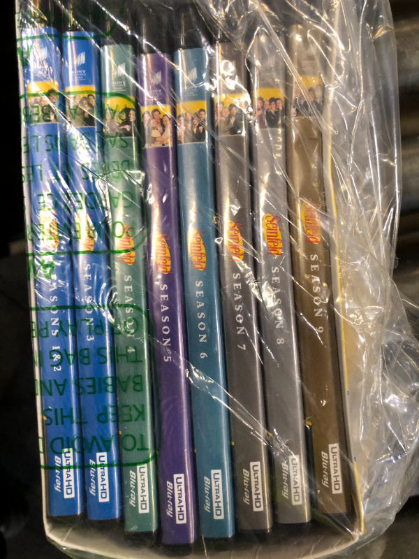 Photo 1 of INCOMPLETE SET, MAY BE MISSING SEASON 10 (SEASON 1-9 ONLY) --- Seinfeld: The Complete Series [4K UHD]