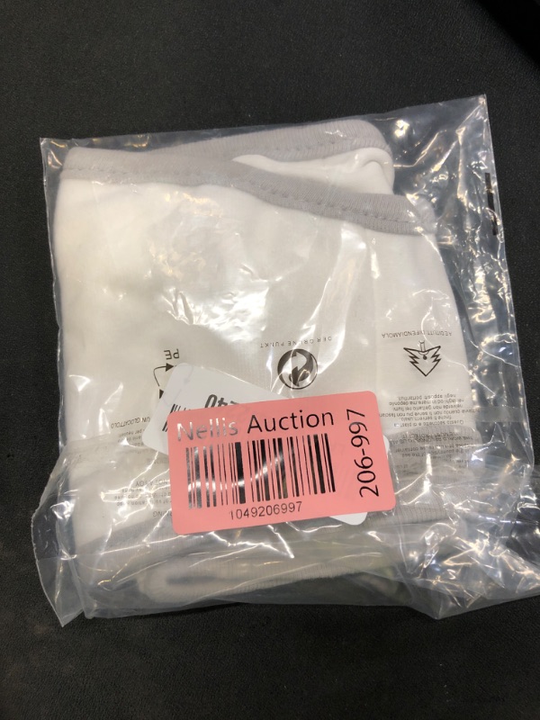 Photo 1 of Knirose Snuggle Strap, a Zipadee-Zip Accessory Adjustable for Wearable Baby Swaddle Blankets, Belly Band for Baby Swaddle Sacks for Newborn Baby Boys Girls 0-6 Months, Fits-All White Grey