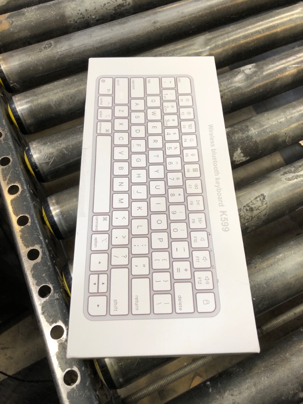 Photo 1 of ULSOU Wireless Keyboard for Mac, Bluetooth/2.4G USB Dual-Channel Connection, Multi Device, Rechargeable Bluetooth Keyboard Compatible with Mac, iPad, iPhone