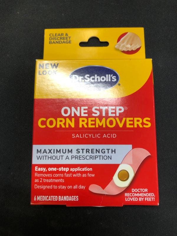 Photo 1 of Dr. Scholls Corn Remover One Step Maximum Strength ,6 Count (Pack of 2)