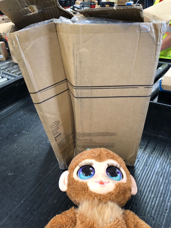 Photo 1 of Just Play furReal Peanut The Playful Monkey Interactive Toy, 15-inch Realistic Plush, Kids Toys for Ages 4 Up