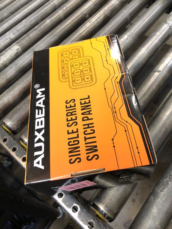 Photo 1 of Auxbeam 8 Gang Switch Panel BA80, Universal Circuit Control Relay System Box with Automatic Dimmable On-Off LED Switch Pod Touch Switch Box for Car Pickup Truck Boat UTV ATV, Blue 2 Years Warranty