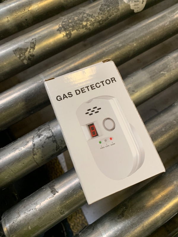 Photo 1 of HSTMYFS Natural Gas Leak Detector, Plug-in Propane Natural Gas Detector for Home Kitchen RV, Combustible & Explosive Gas Alarm for LPG, LNG, Methane