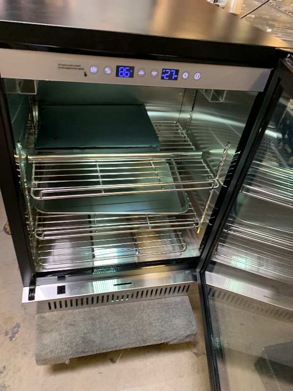 Photo 1 of Cobalance Dry Aging Fridge for Steak, Dry Age Freezer for T-Bone, Chicken, Ham&Cheese up to 66lbs, 24” Meat Curing Cabinet Chamber Refrigerator, Meat Aging Fridge, Tender Aged Game in 21-46 Days