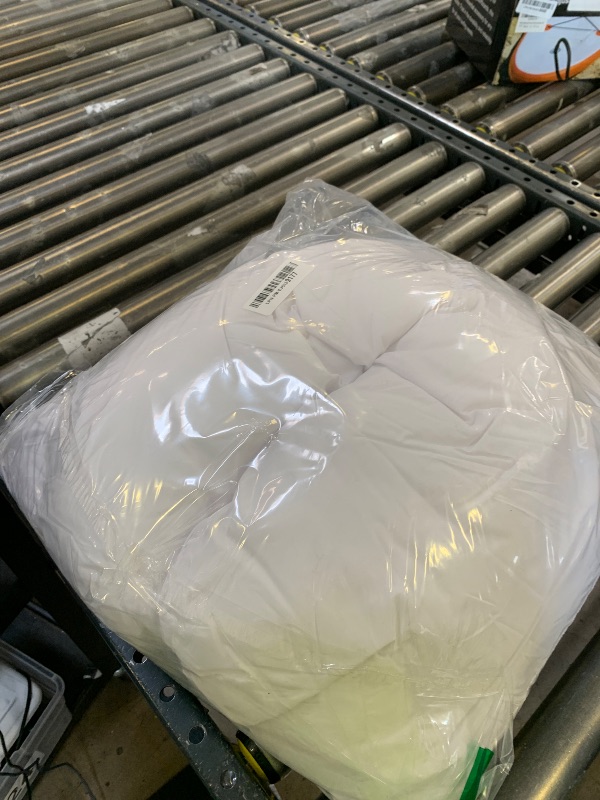 Photo 1 of DMI Body Pillow, Side Sleeper Pillow and Pregnancy Pillow with Contoured Support to Eliminate Neck, Back, Hip, Joint Pain and Sciatica Relief with Removable Washable Cover, Firm, U Shape Neck Pillow