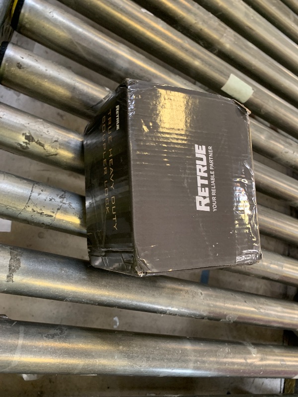 Photo 1 of RETRUE Heavy Duty Trailer Lock for 2" Ball Coupler with Flange, Anti-Theft and Top Tier Security, Gray