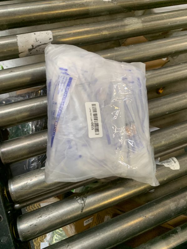 Photo 1 of 100 Pack Disposable 3ml Syringes with Needle 25G 1”, Sterile Luer Lock Syringe Individually Packaged for Labs, Liquid Measuring, Oil