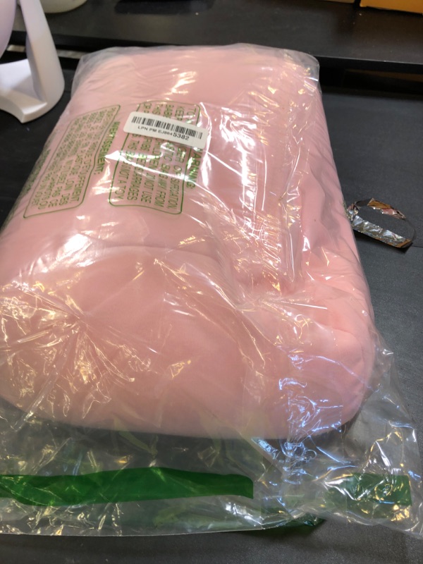 Photo 1 of elitehood Bean Bag Laptop Lap Desk, Soft Cushion Stand for Book, Laptop, Tablet, Book Holder for Reading in Bed, Lap Pillow Desk Ideal for Working, Writing and Relaxation on Bed, Couch, Recliner, Pink