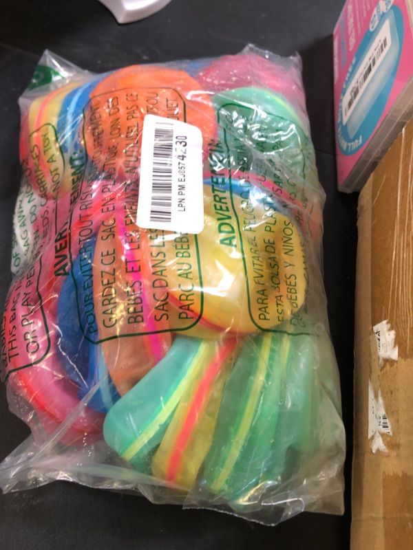 Photo 1 of 24 PCS Reusable Water Balloons, Magnetic Refillable Water Bomb Balloons for Kids and Adults, Self Sealing Silicone Summer Outdoor Water Toy for Boys and Girls, Pool Beach Bath Water Toys, Donut Shape