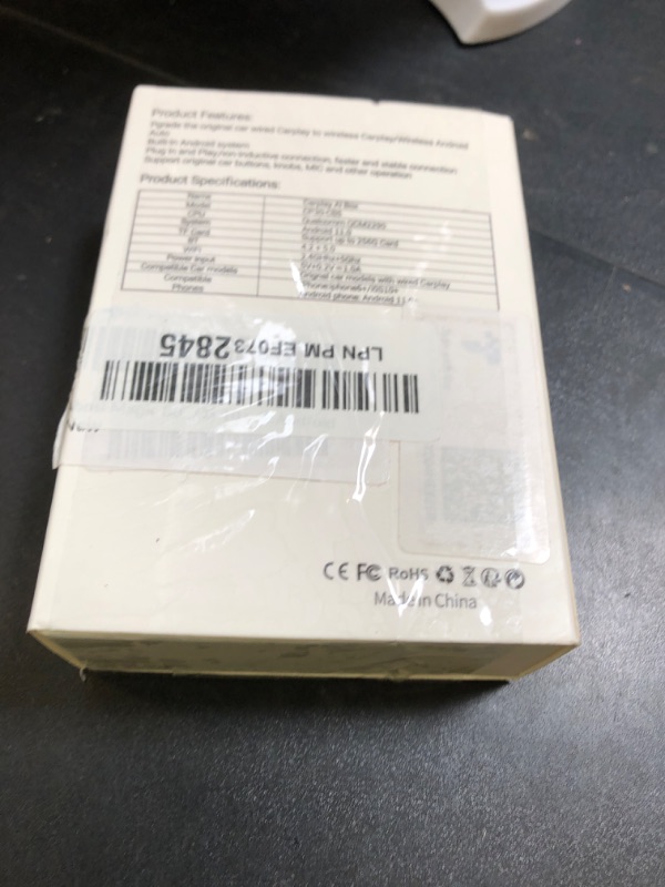 Photo 1 of Abosi Magic Box 2.0?Wireless CarPlay Adapter for Apple CarPlay, Android Auto Wireless Adapter Converts OEM Wired to Wireless, Supports Netflix/YouTube/TF Card for iPhone iOS 10+ & Android