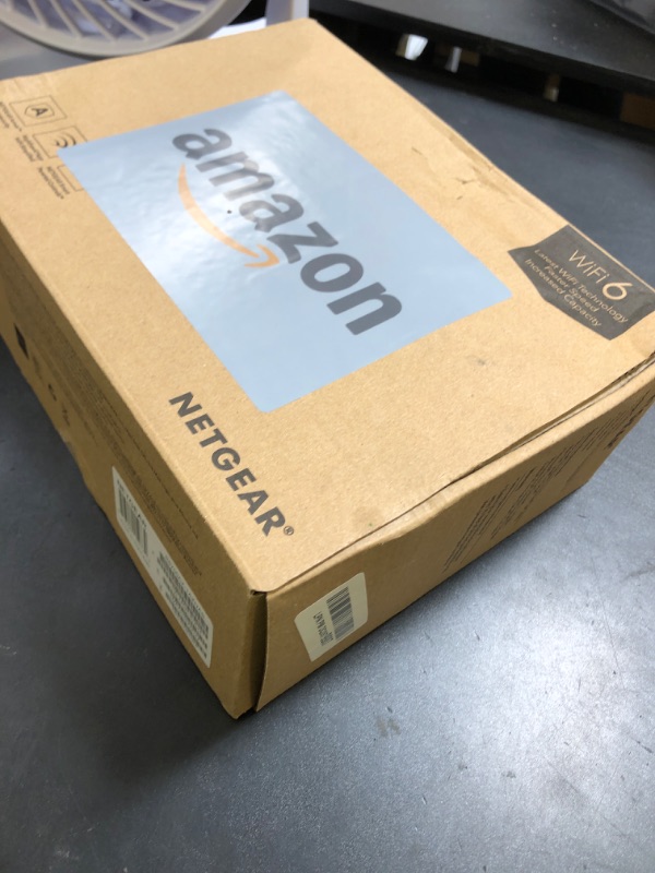 Photo 1 of NETGEAR 4-Stream WiFi 6 Router (R6700AX) – Security Features, AX1800 Wireless Speed (Up to 1.8 Gbps), Covers up to 1,500 sq. ft., 20 devices