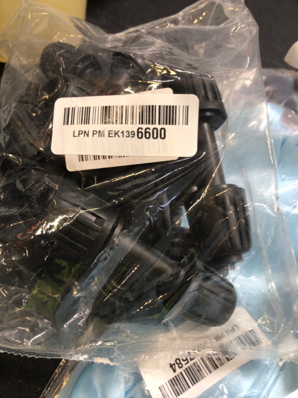 Photo 1 of Drip Irrigation Parts for 1/2" Tubing: Drip Hose Connectors for Garden Irrigation System - Splitters for Irrigation Fitting Barbed Tee (10pcs)