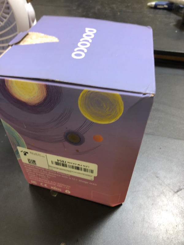 Photo 1 of POCOCO Galaxy Star Projector for Bedroom with Replaceable Optical Film Discs, Home Planetarium Night Light Projector with High-Definition Soft Light for Relax, Study, and Meditate, Stress Relief Gifts
