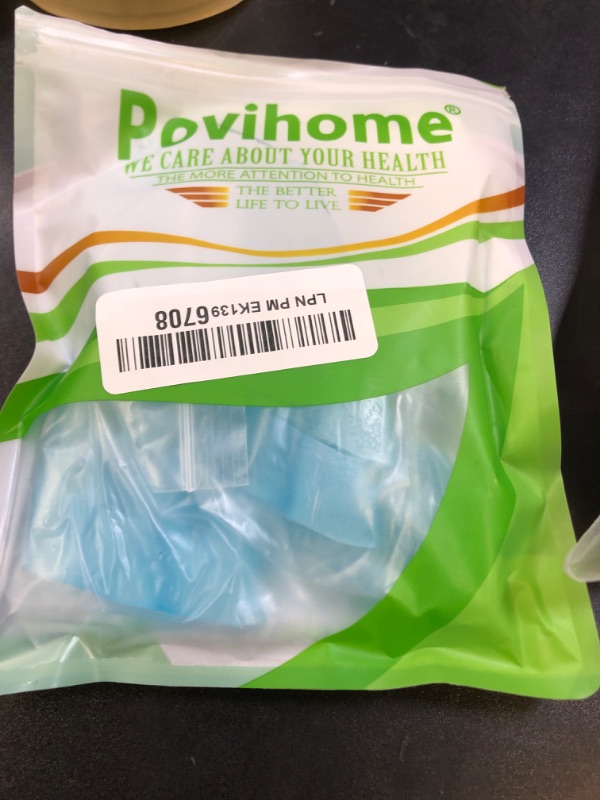 Photo 1 of Povihome 10 Pack Pinky Toe Separator and Protectors for Overlapping Toe, Curled Pinky Toes - Spacers for Morton's Neuroma Pain Relief