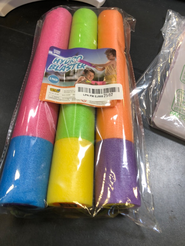 Photo 1 of Water Guns For Kids - Outdoor Water Toys - Pool Toys for Kids Ages 4-8, 6-8, 8-10, 8-12 - Squirt Gun Blaster - Pool Games - Backyard Summer Party Activities - Kid Swim Toy for Girls, Boys, Teen - 3 Pk