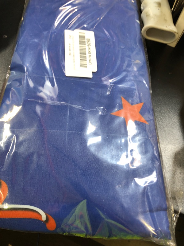 Photo 1 of Graduation Decorations Class of 2025, Blue and Orange Graduation Decorations with Congrats Grad Backdrop, Class of 2025 Banner,Porch Sign, Balloons, Foil Number 2025 for Graduation Party Supplies