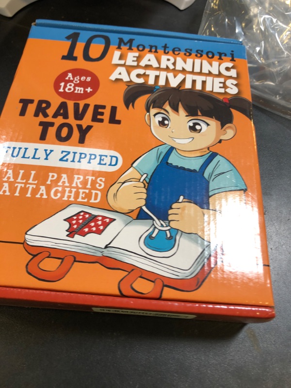 Photo 1 of My Quiet Book - Toddler Travel Essential, Car Airplane Activity Book, Montessori Busy Board Book, Plane Toys for Toddlers 1-3, Gifts for 1 2 3 4 Year Old Girl, Birthday Gifts Toys Age 2-4