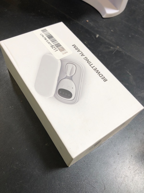 Photo 1 of TENQIU Wireless Bedwetting Alarm for Boys and Girls, USB Rechargeable, 3 Working Modes, Pee Alarm for Children?White