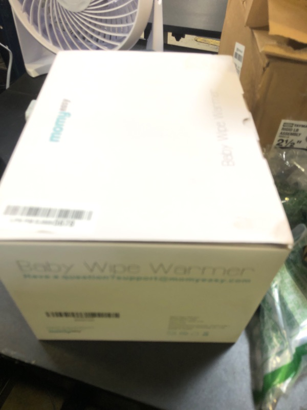 Photo 1 of MOMYEASY Baby Wipe Warmer, Surround Even Heating Baby Wet Wipes Dispenser, Diaper Wipe Warmer with Temperature Display and Night Light