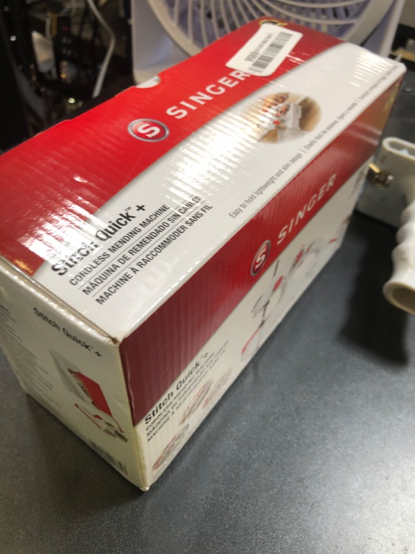 Photo 1 of SINGER Stitch Quick + Portable Cordless Mending Machine Bundles (Two Thread Stitch Quick +)