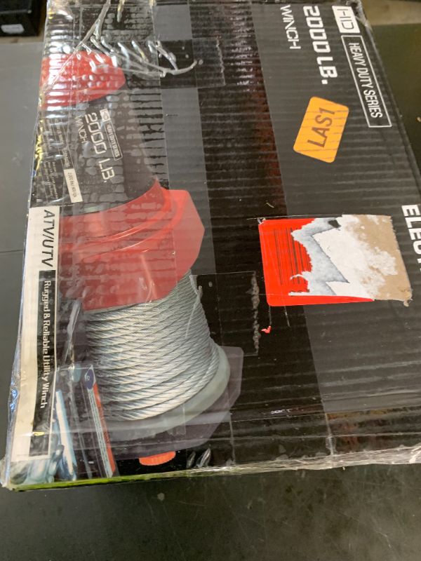 Photo 1 of RUGCEL WINCH 2000lb. ATV/UTV Electric Winch,with Roller Fairlead, Mount Plate