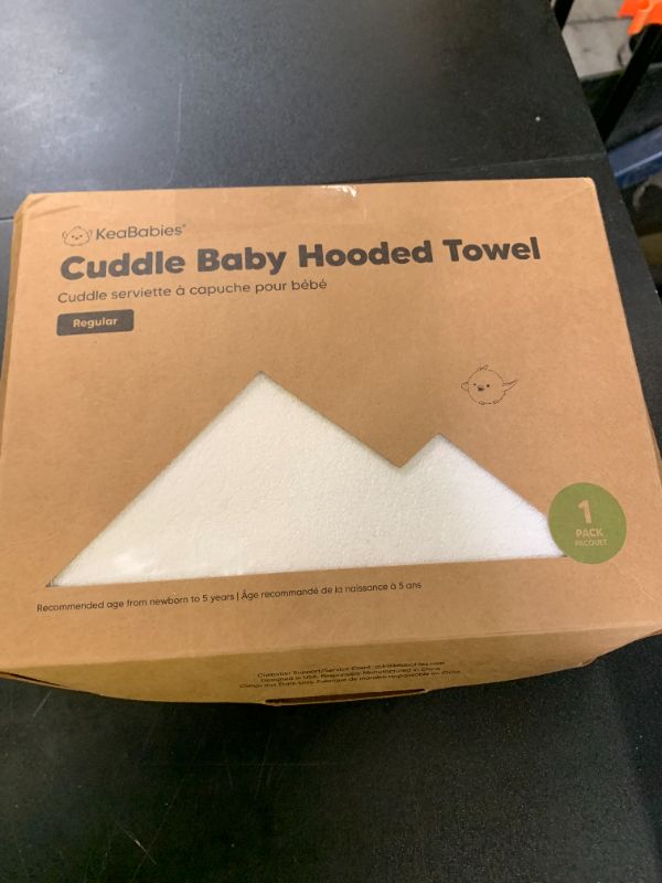Photo 1 of KeaBabies Hooded Baby Towel for Newborn - Viscose Derived from Bamboo Large Baby Bath Towels with Hood for Boys, Girls, Toddler, Extra Absorbent & Soft Newborn Bath Essentials (Lamb)