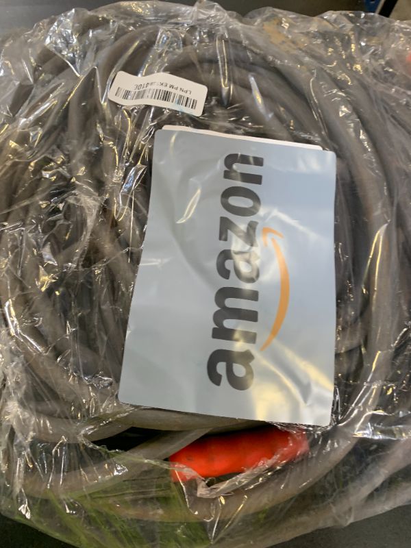 Photo 1 of YAMATIC Super Flexible Pressure Washer Hose 100FT for Power Washer Replacement, Kink Resistant Extension With Leak-Free M22 Female & 3/8" Quick Connect Adapters, 1/4" 3200 PSI, Grey