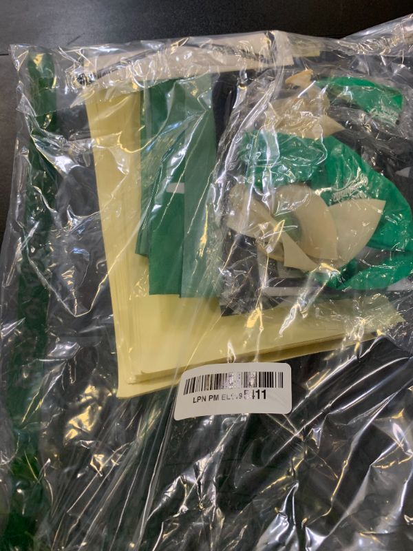 Photo 1 of NUTTYBASH Graduation Party Decorations, Green Personalized Class of 2025 Graduation Banner with 78 Alphabet Stickers and Graduation Balloons, Congrats Banner for College High School Party Supplies