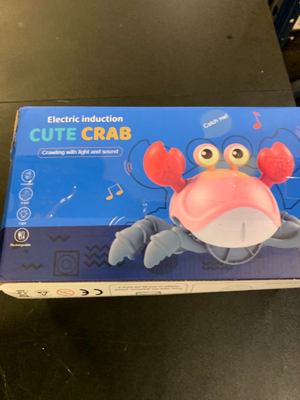 Photo 1 of Crawling Crab Baby Girl Toys 3.0, Upgraded Tummy Time Baby Toys 6-12 12-18 Month, Infant Learning Crawl Walking Dancing Crab with Music&Speed Control for 1 2 3 4 5 6+ Girls Year Newborn Birthday Gifts