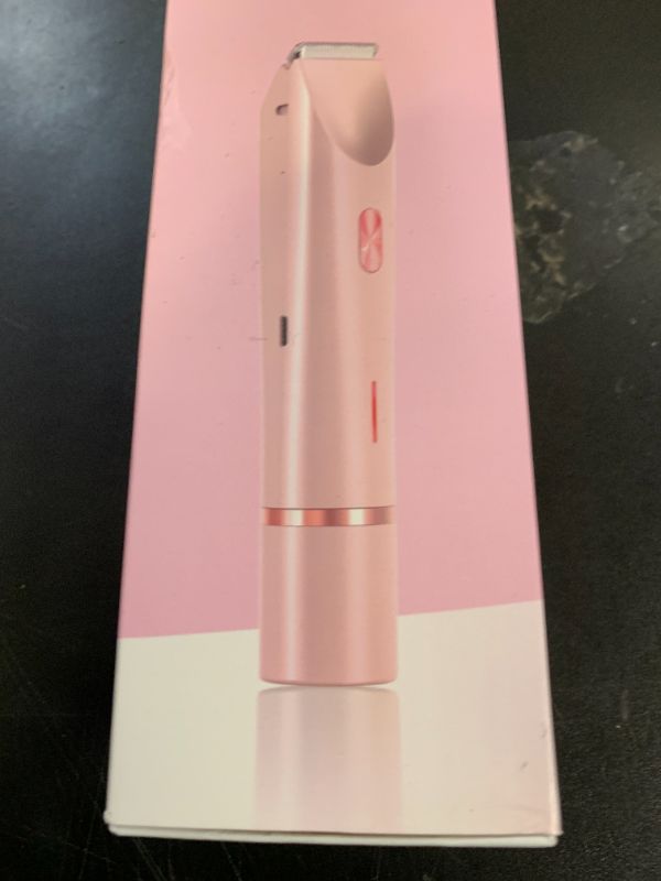Photo 1 of 2025 New Bikini Trimmer for Women, Dermave Bikini Shaver, 2 in 1 Womens Body Shaver, Electric Shaver Dual Head Electric Razor for Women, Ipx67 Waterproof Wet & Dry Use Body Hair Trimmer (Pink)
