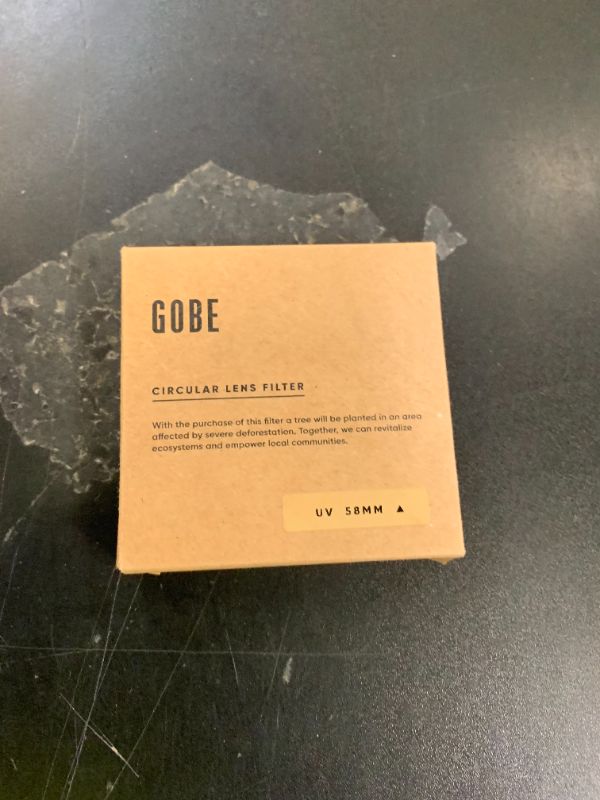 Photo 1 of Gobe 58mm UV Lens Filter (1Peak)