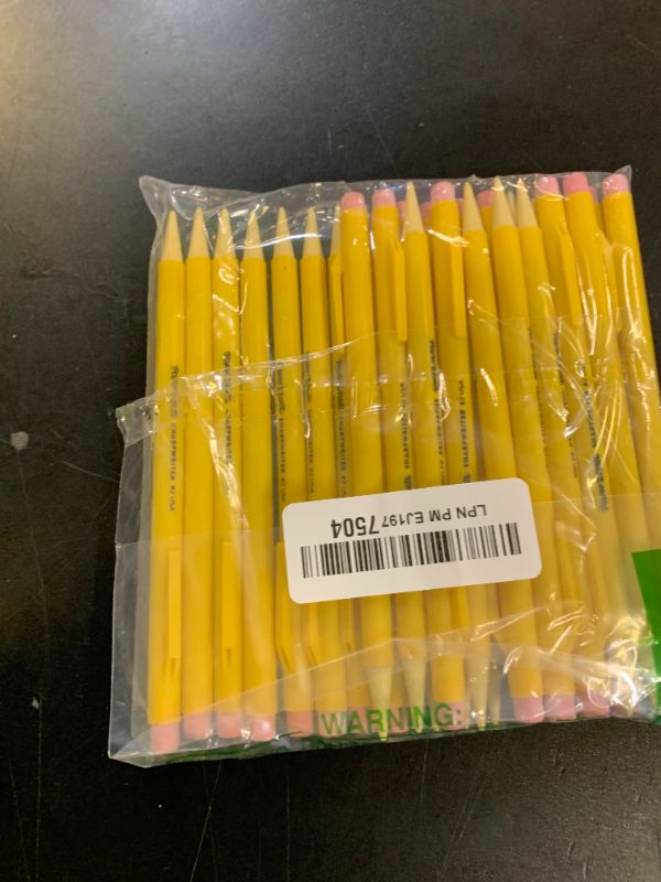 Photo 1 of Paper Mate SharpWriter Mechanical Pencils | 0.7 mm #2 Pencil | Pencils for School Supplies, Yellow, 36 Count