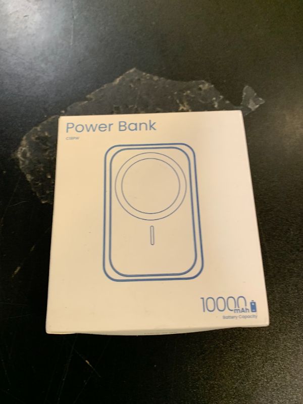 Photo 1 of Bilivein Magnetic Phone Charger 10000mAh, 15W Wireless Portable Phone Charger, 20W USB C Fast Charging Magnetic Battery Pack for iPhone 16/15/14/13/12 Series-Black