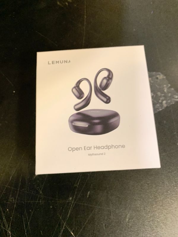 Photo 1 of LeMuna Open Ear Headphones, Bluetooth 5.3 Wireless Earbuds with Earhooks, 60 Hours Playtime, Fast Charging, Sweat Resistant, Sport Earphones with Digital Display Charging Case for Workout Skin Tone