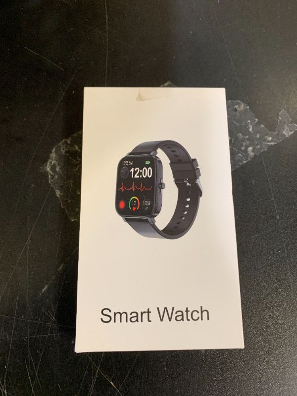 Photo 1 of Smart Watch for Men Women SmartWatch 1.83" for iPhone Samsung Android Phone Compatible, Fitness Tracker Watch with Pedometer, Heart Rate/Sleep Monitor, Blood Oxygen, IP68 Waterproof
