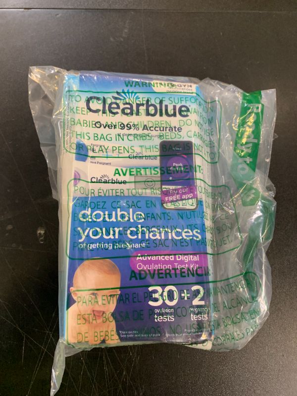 Photo 1 of Clearblue Advanced Digital Ovulation Test Kit, 32 Ct
