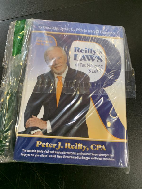 Photo 1 of Reilly's Laws of Tax Planning (& Life!) Hardcover – November 15, 2023
