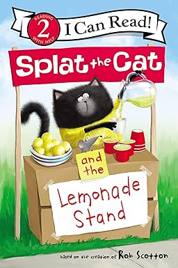 Photo 1 of Splat the Cat and the Lemonade Stand (I Can Read Level 2) Paperback – Illustrated, May 7, 2019