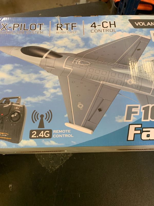 Photo 1 of Ssccgym F-16 Falcon Fighter Jet F-16 RC Plane 4 Channel F16 Fighting Remote Control Aircraft with Aerobatic 6-Axis Full-Function for Beginner Adults Boys