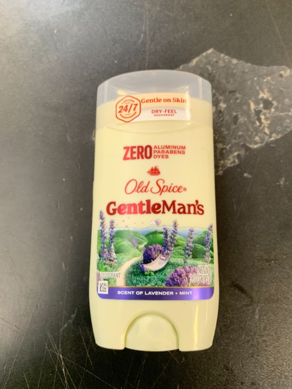 Photo 1 of Old Spice, GentleMan's Deodorant Aluminum Free - Lavender & Mint, 3 Ounce