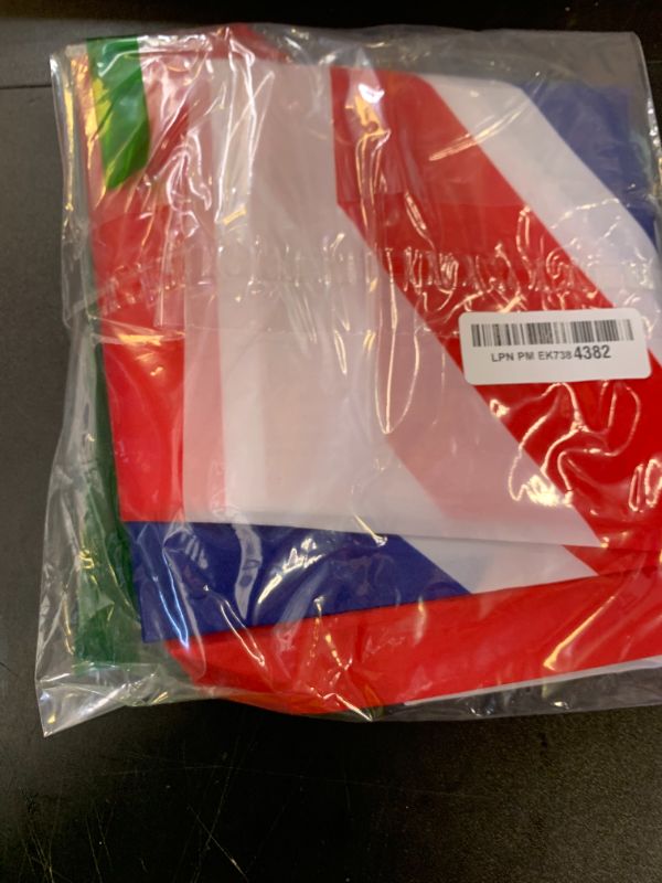 Photo 1 of Anley Fly Breeze 3x5 Foot United Kingdom UK Flag - Vivid Color and Fade proof - Canvas Header and Double Stitched - British National Flags Polyester with Brass Grommets 3 X 5 Ft