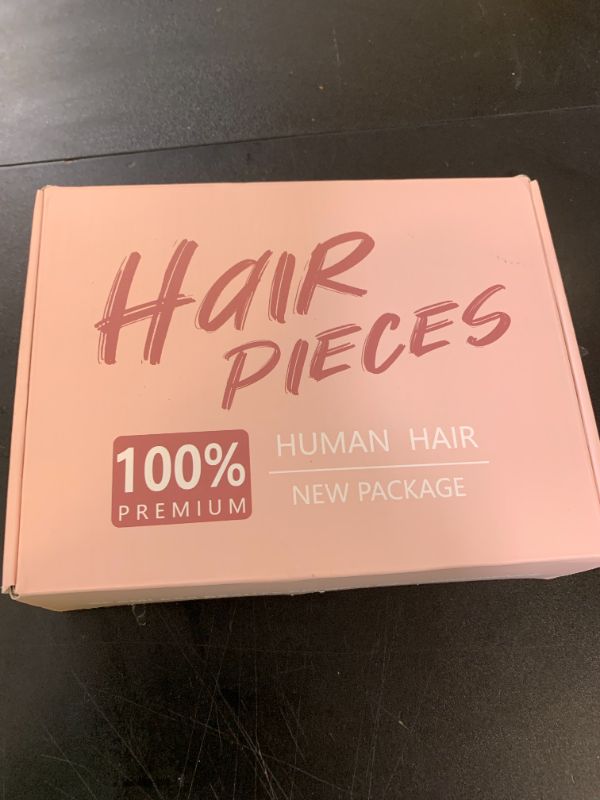 Photo 1 of Real Human Hair Topper for Women Clip In Bangs Handmade Lace Base 3 Clips Enhanced Coverage Stylish & Comfortable 8×10cm, 10 Inch, Light Brown