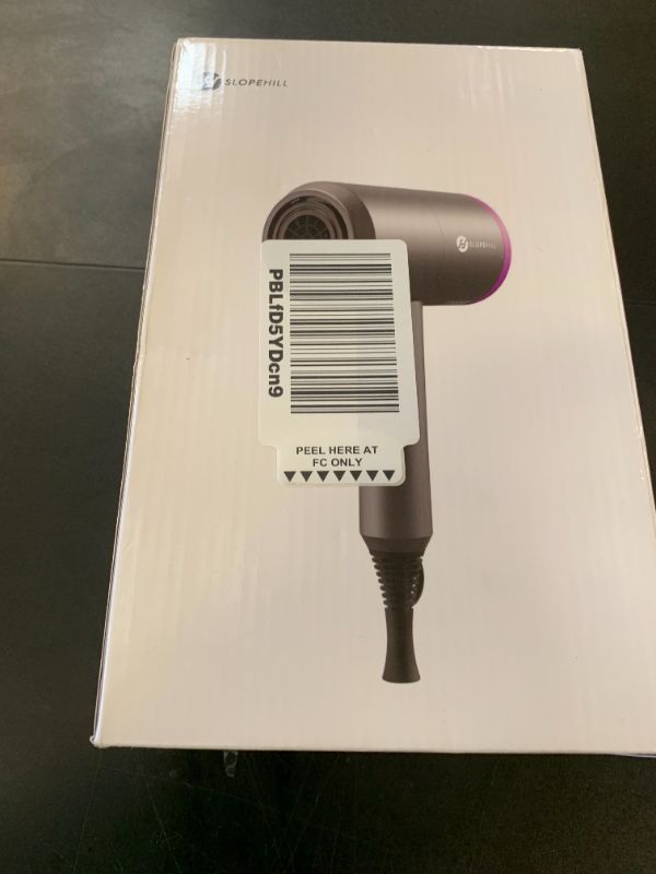 Photo 1 of slopehill Professional Ionic Hair Dryer, Powerful 1800W Fast Drying Low Noise Blow Dryer with 2 Concentrator Nozzle 1 Diffuser Attachments for Home Salon Travel (Mocha Mousse)