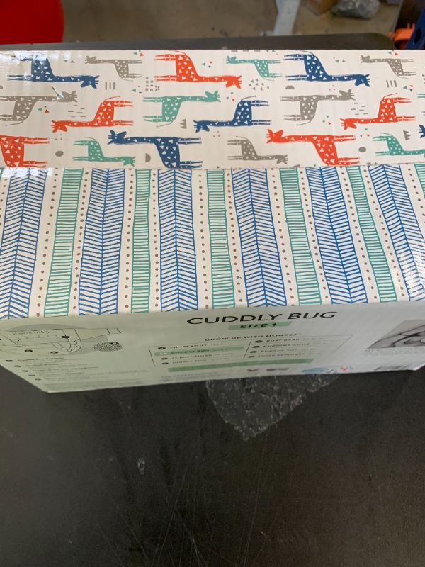 Photo 1 of The Honest Company Clean Conscious Diapers for Sensitive Skin | Hypoallergenic, Fragrance Free | Gender Neutral Prints | Club Box, Size 1 (8-14 lbs), 78 Count (Prints May Temporarily Vary)