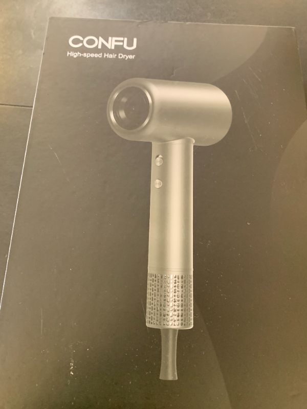 Photo 1 of CONFU Hair Dryer, 110000 RPM Fast Drying Blow Dryer with Magnetic Diffuser and Concentrator, Professional Lightweight Ionic Hair Dryer for Women and Men